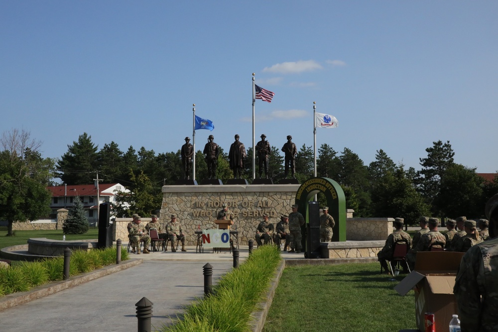 34 Soldiers from the 330 Medical Brigade induct as Noncommissioned Officers at Fort McCoy