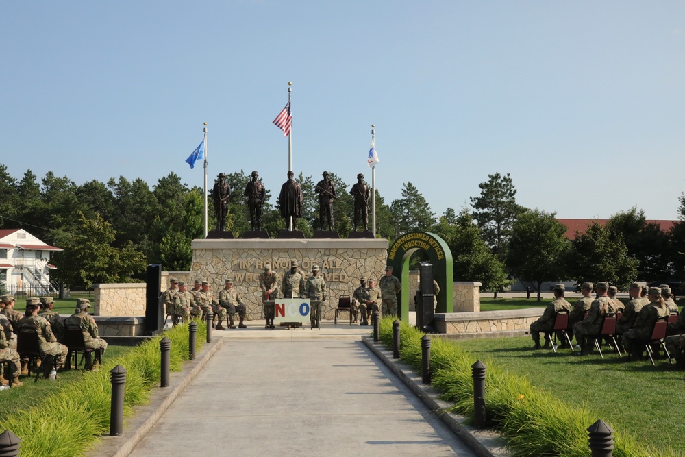 34 Soldiers from the 330 Medical Brigade induct as Noncommissioned Officers at Fort McCoy