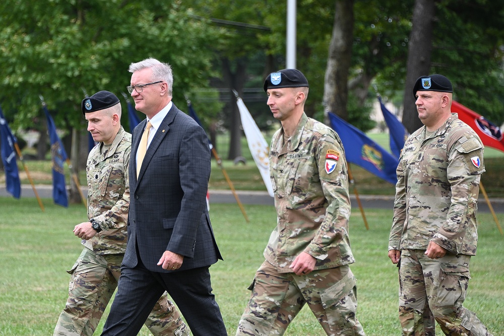 Joint Base McGuire-Dix-Lakehurst Change of Command on 25 JULY 2024.