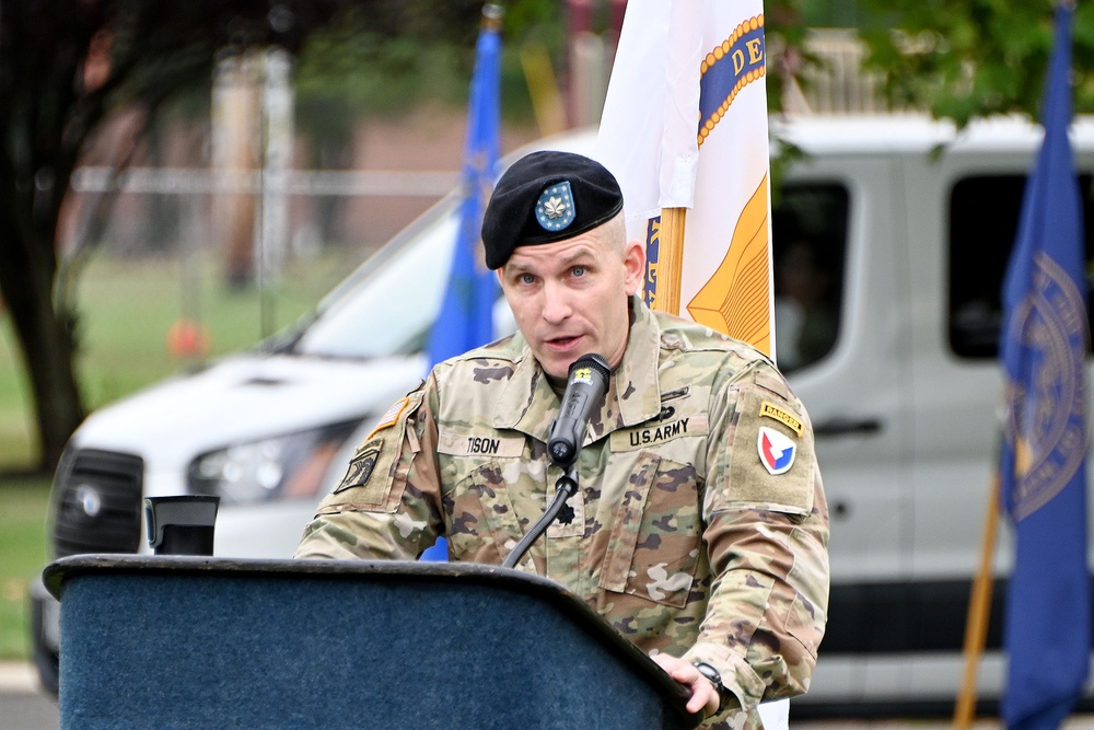 Joint Base McGuire-Dix-Lakehurst Change of Command on 25 JULY 2024.