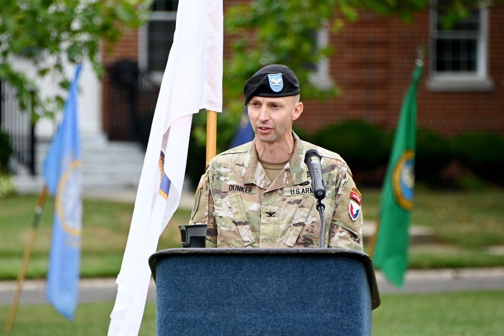 Joint Base McGuire-Dix-Lakehurst Change of Command on 25 JULY 2024.