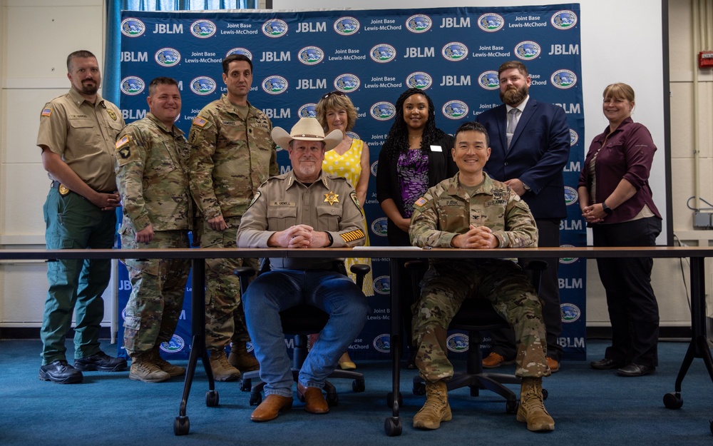 YTC and the Yakima Consortium for Regional Public Safety (YAKCORPS) sign partnership proclamation