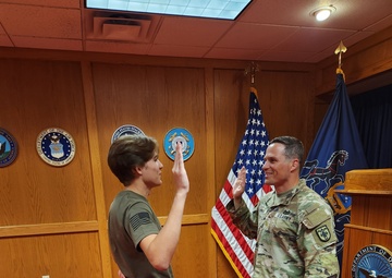Family's century of military service continues
