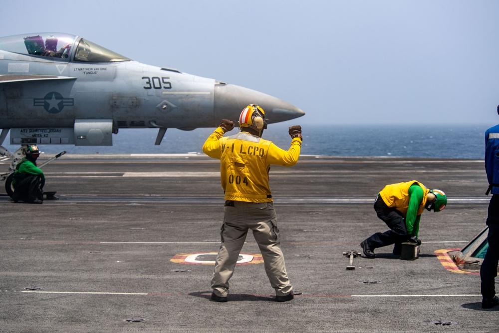 USS Theodore Roosevelt Conducts Routine Flight Operations