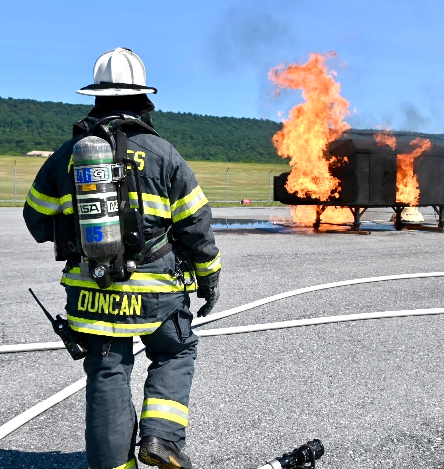 Fort Indiantown Gap Fire and Emergency Services conducts Annual Fire Training