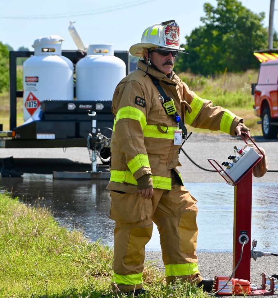 Fort Indiantown Gap Fire and Emergency Services conducts Annual Fire Training