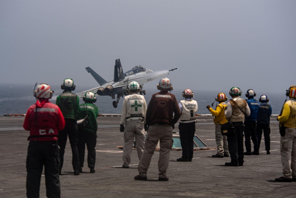 USS Theodore Roosevelt Conducts Routine Flight Operations