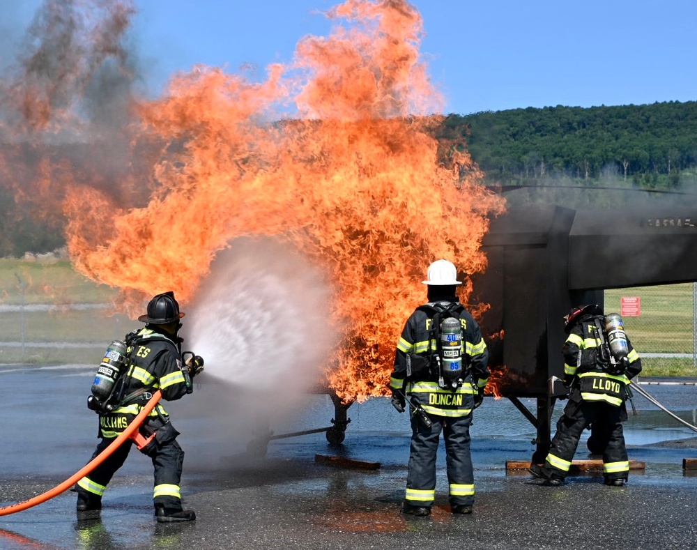 Fort Indiantown Gap Fire and Emergency Services conducts Annual Fire Training