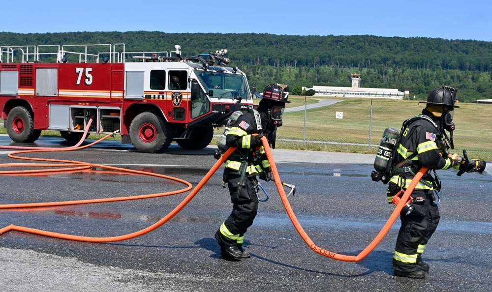 Fort Indiantown Gap Fire and Emergency Services conducts Annual Fire Training