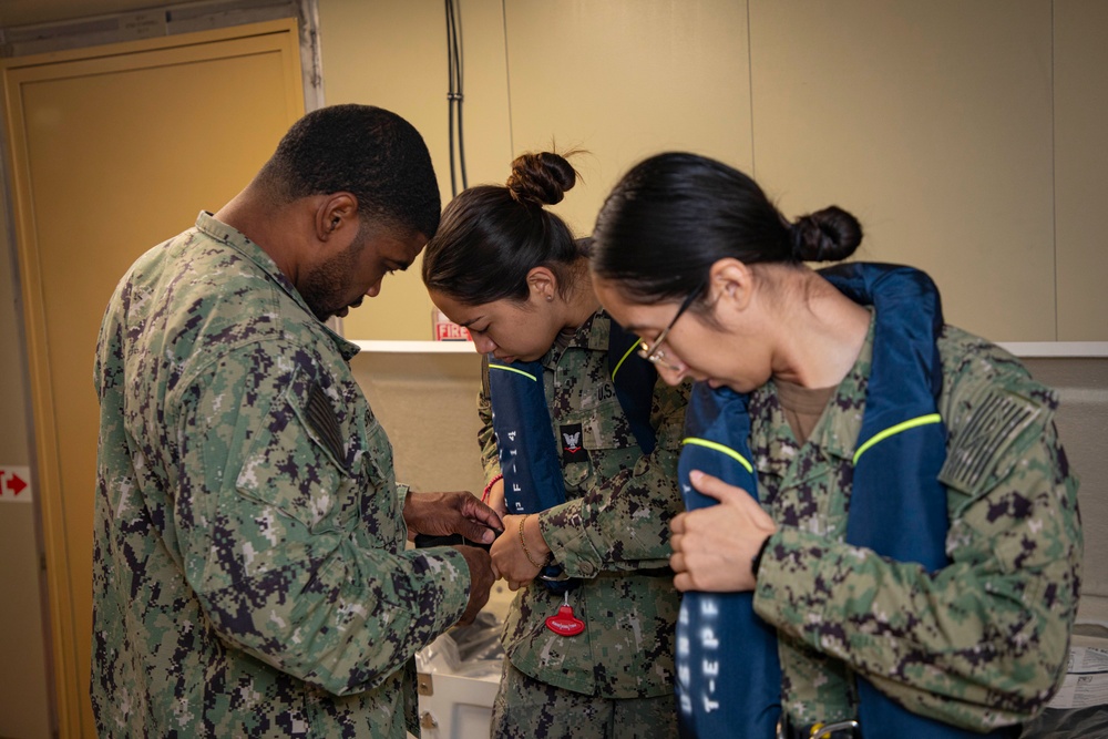 Navy Embarks Expeditionary Medical Unit aboard USNS Cody for Test and Evaluation