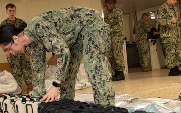 Navy Embarks Expeditionary Medical Unit aboard USNS Cody for Test and Evaluation