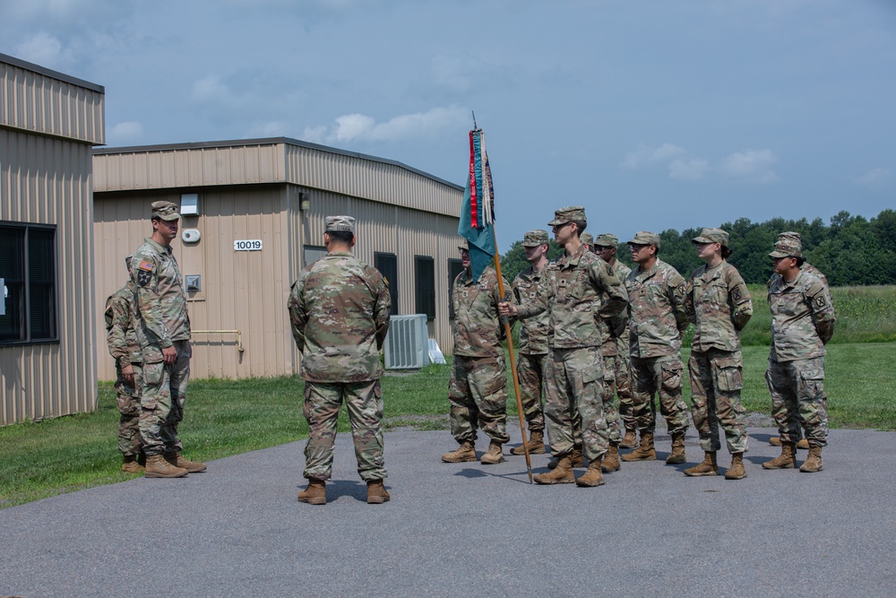 27th Public Affairs Detachment Streamer Ceremony