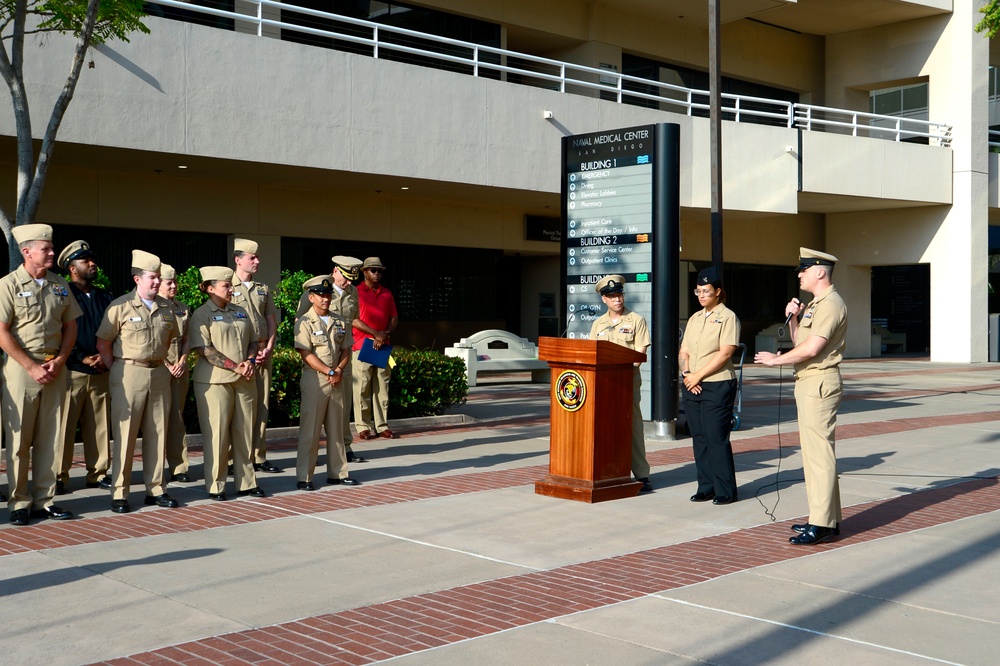 NMSCD's Directorate for Public Health Receives Navy SG's &quot;Blue H&quot; Award