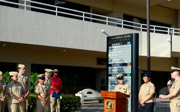 NMSCD's Directorate for Public Health Receives Navy SG's "Blue H" Award