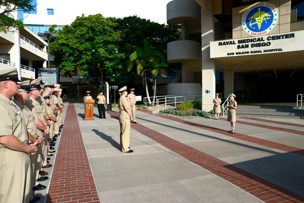 NMSCD's Directorate for Public Health Receives Navy SG's &quot;Blue H&quot; Award