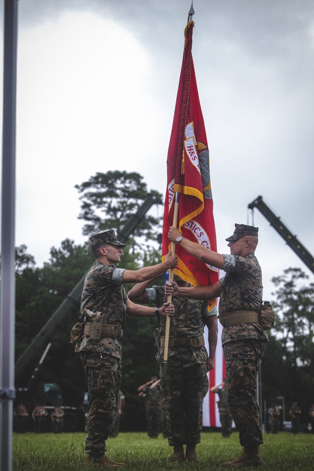 Headquarters and Service Battalion Change of Command Ceremony