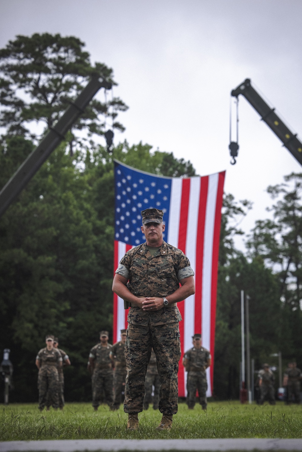 Headquarters and Service Battalion Change of Command Ceremony