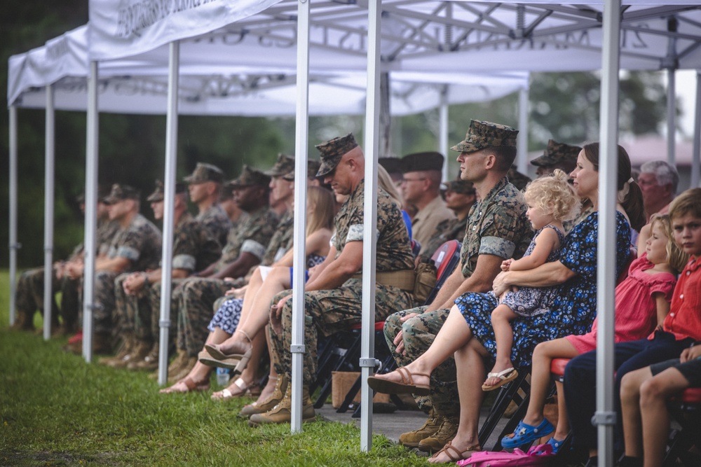 Headquarters and Service Battalion Change of Command Ceremony