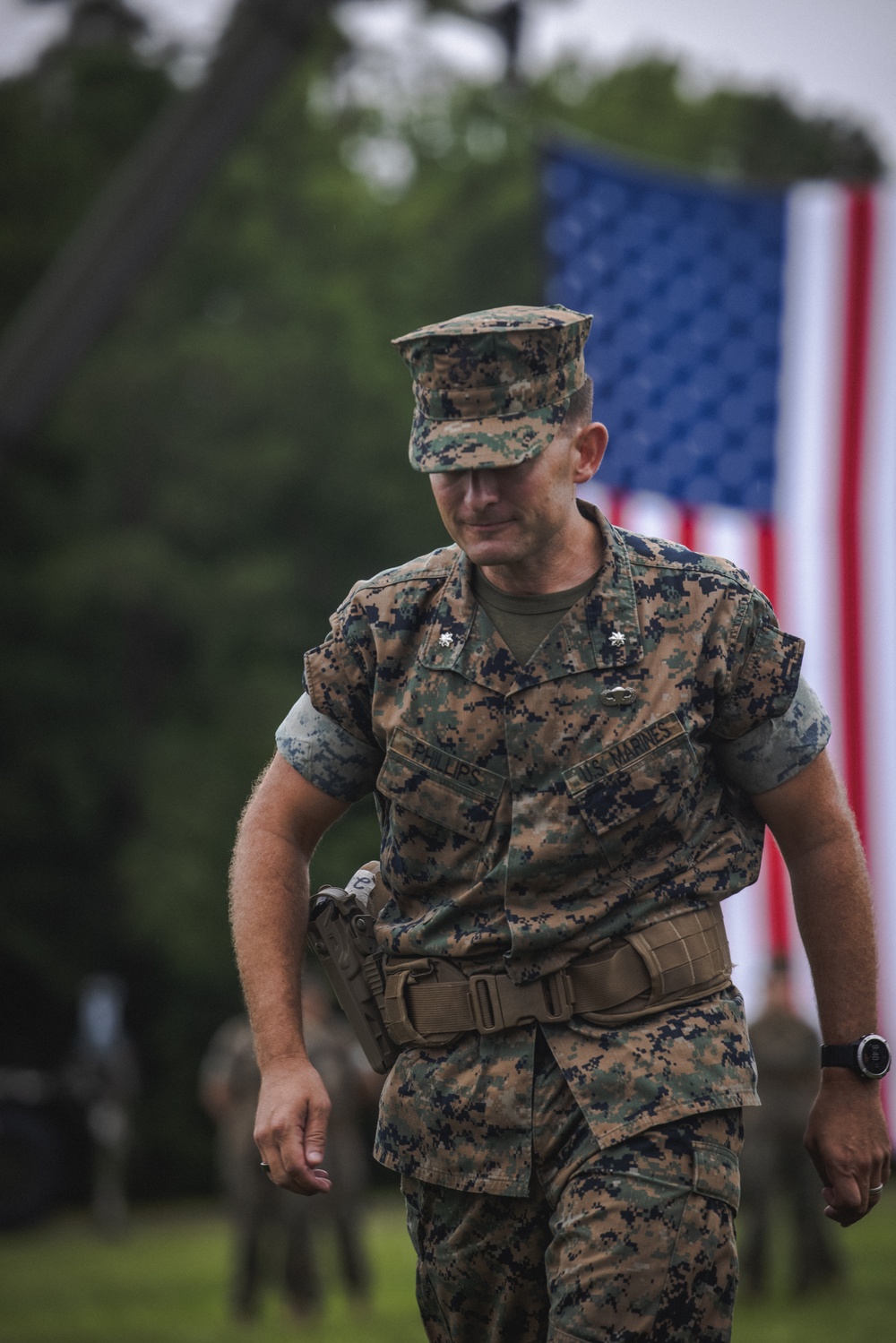 Headquarters and Service Battalion Change of Command Ceremony