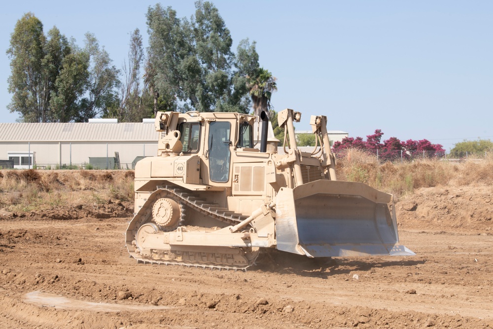 Operation Bivouac construction vehicle operation