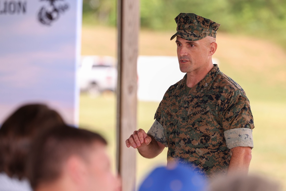 Weapons Training Battalion Change of Command ceremony