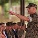 Weapons Training Battalion Change of Command ceremony