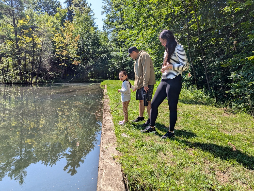 Fort Drum community members stroll the trails on a mindful journey