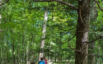 Fort Drum community members stroll the trails on a mindful journey