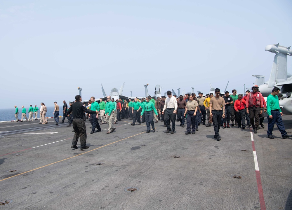 USS Theodore Roosevelt Conducts Routine Operations