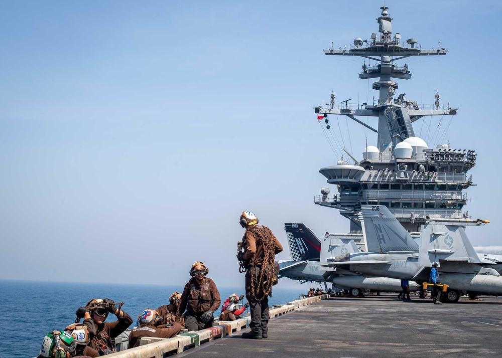 USS Theodore Roosevelt Conducts Routine Flight Operations