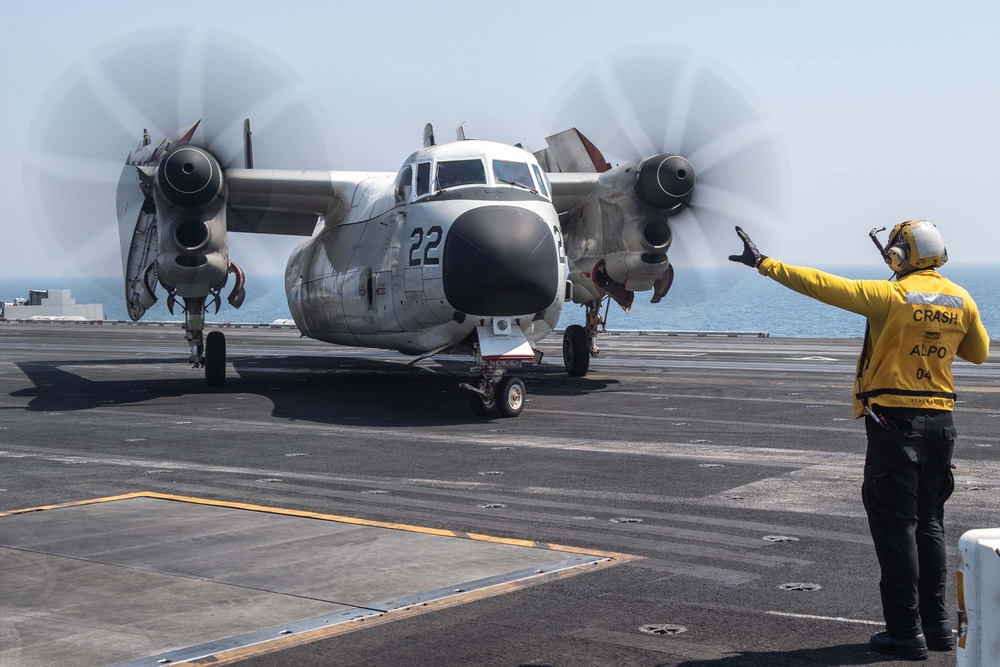 USS Theodore Roosevelt Conducts Routine Flight Operations