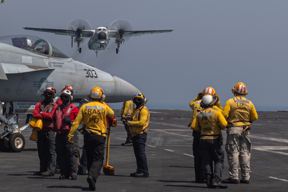 USS Theodore Roosevelt Conducts Routine Flight Operations