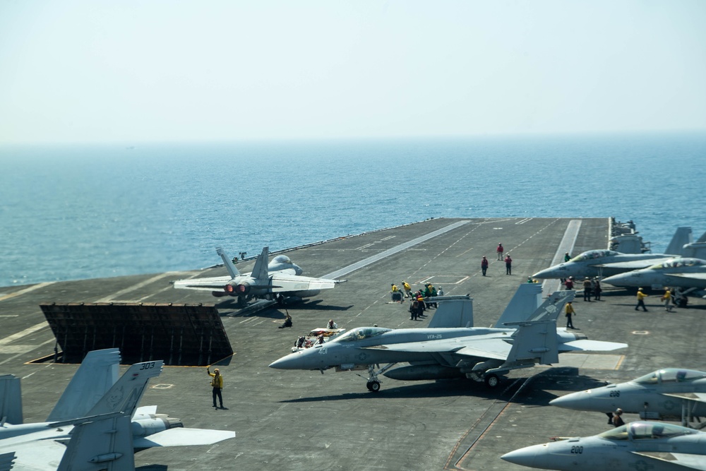 USS Theodore Roosevelt Conducts Routine Flight Operations