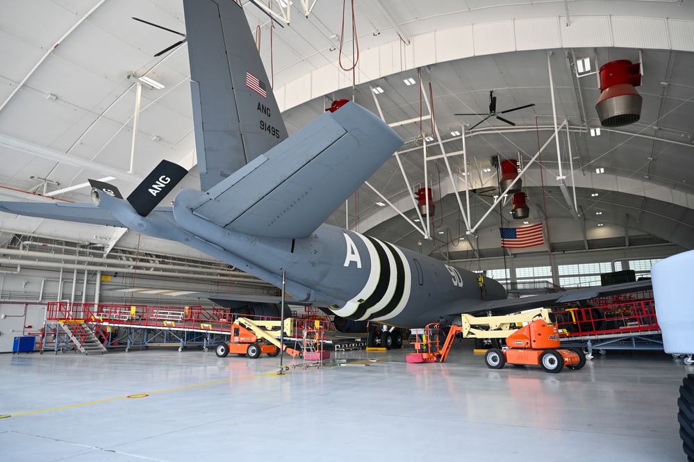 155th Air Refueling Wing  begins heritage paint scheme project