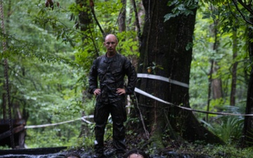 Naval Reserve Officers Training Corps Midshipmen Conduct Endurance Course