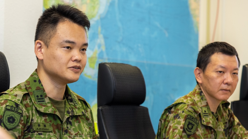 JGSDF &amp; MARFORPAC G-4 Logistics Staff Talks