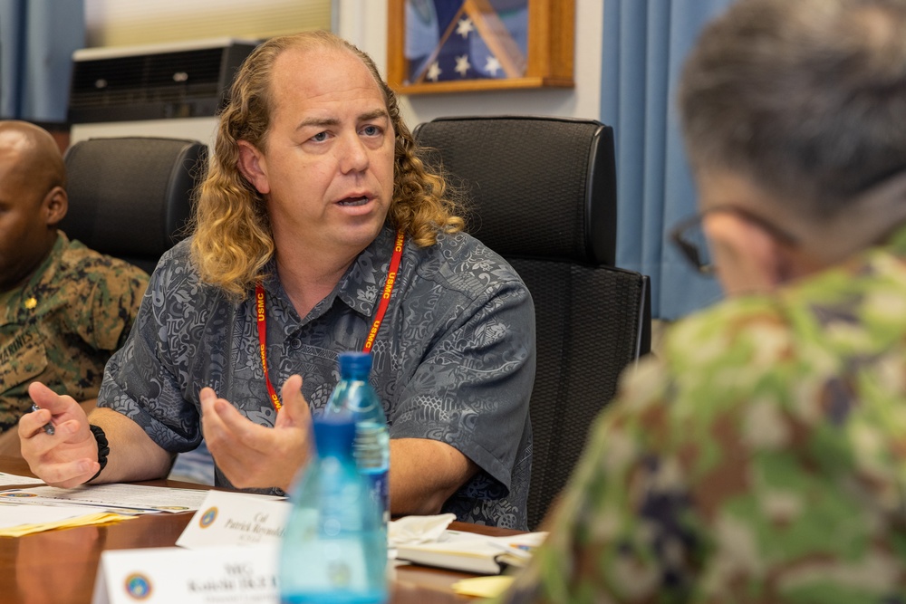 JGSDF &amp; MARFORPAC G-4 Logistics Staff Talks