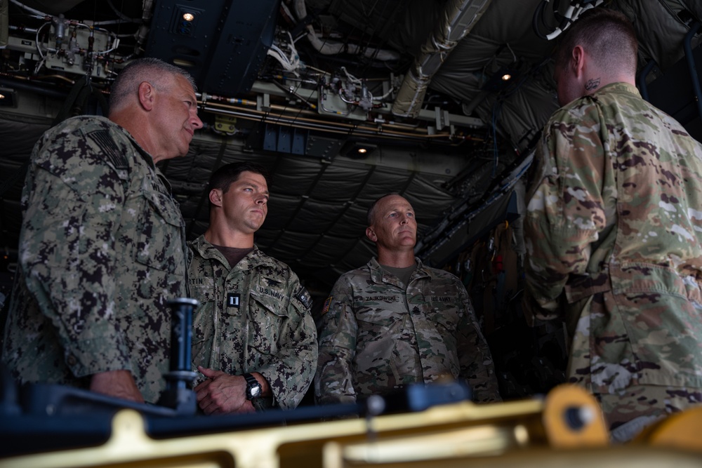 27th Special Operations Wing hosts static display for SOCPAC leaders during RIMPAC 2024