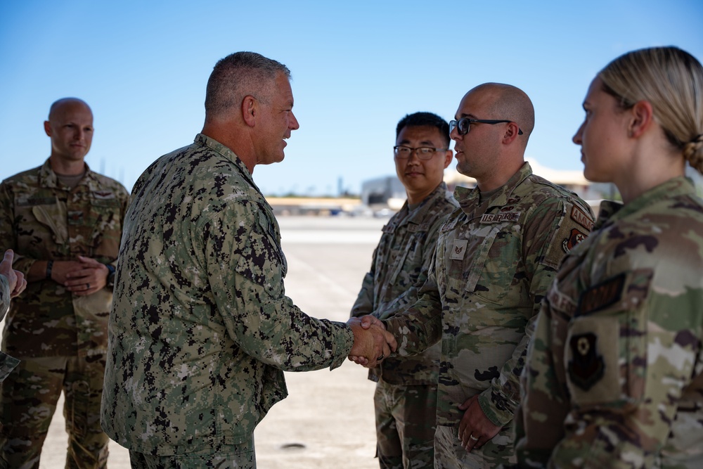 27th Special Operations Wing hosts static display for SOCPAC leaders during RIMPAC 2024