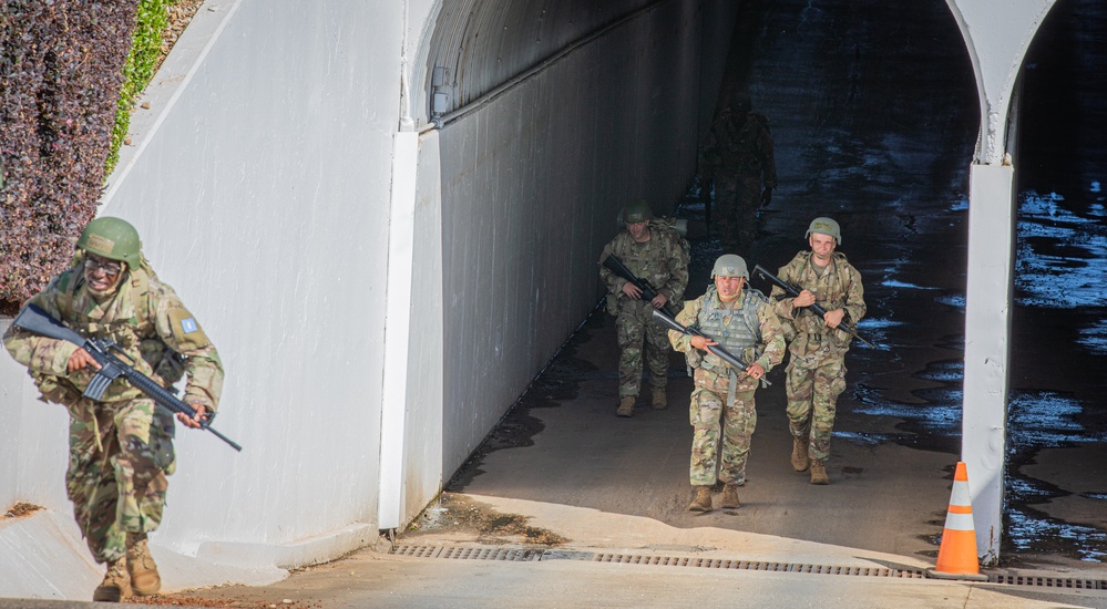 OCS Cadets ruck at Talladega Speedway