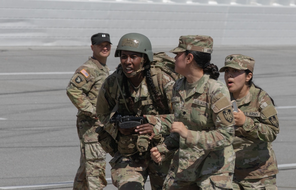 OCS Cadets ruck at Talladega Speedway