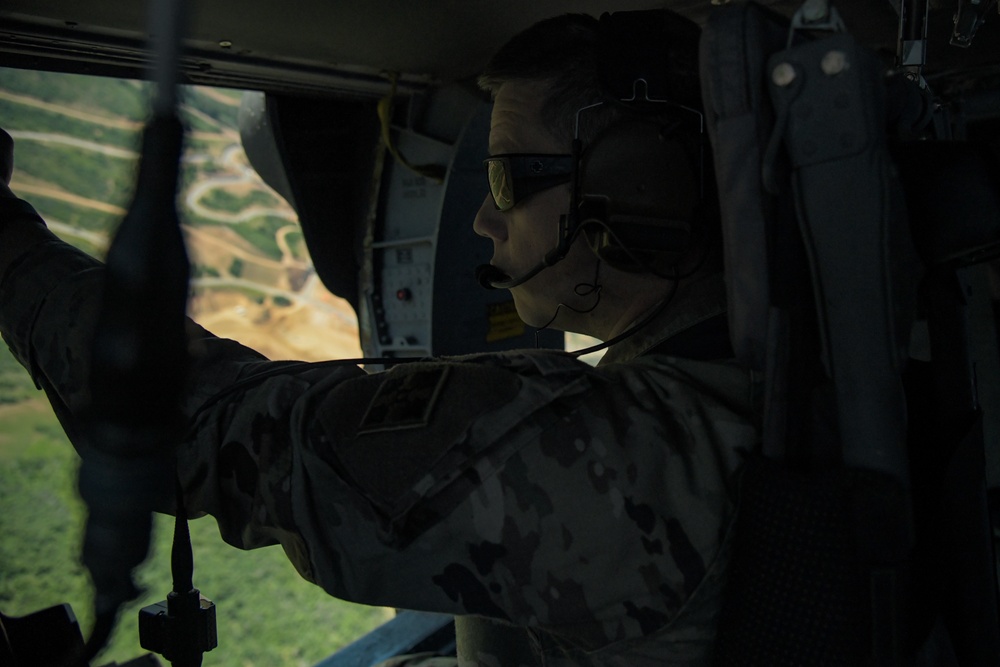 Utah Army National Guard flies 2nd AVS Airman for mountain site survey