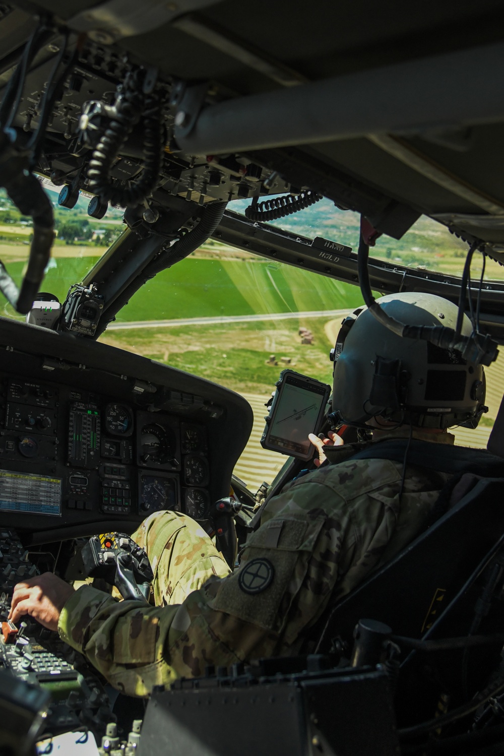 Utah Army National Guard flies 2nd AVS Airman for mountain site survey