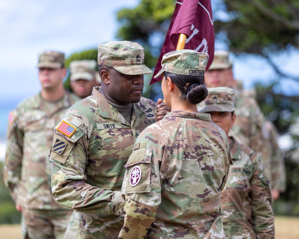 Tripler Army Medical Center Student Detachment Change of Responsibility