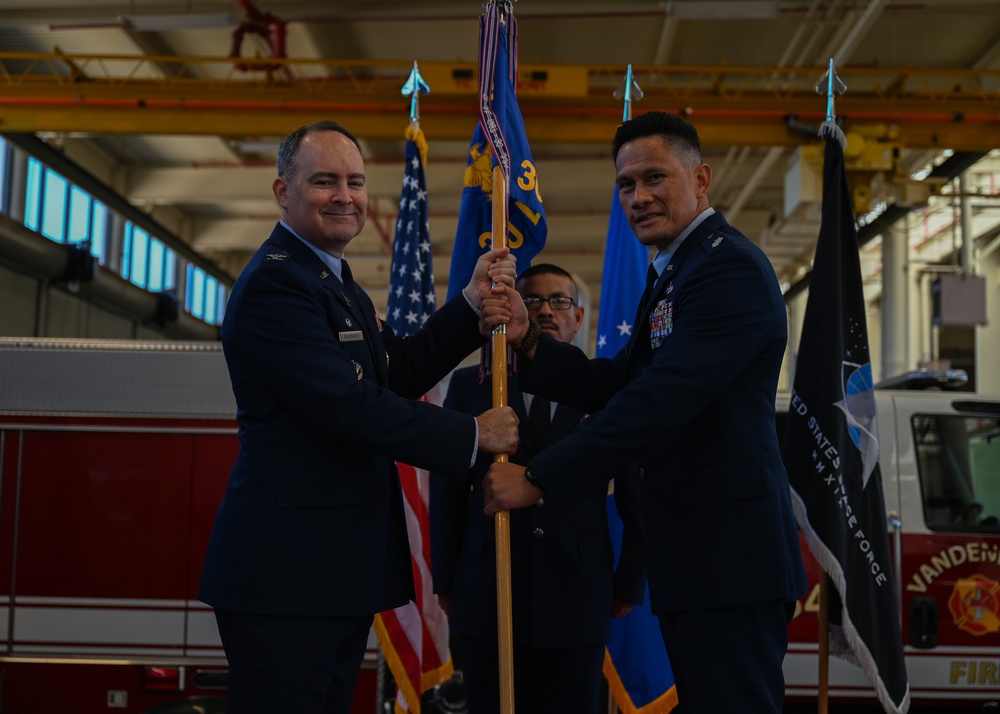 30 LRS Change of Command