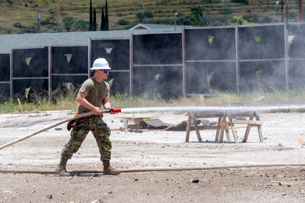 The 145th Civil Engineering Squadron takes on the Pu’uhonua O Waianae Innovative Readiness Training project