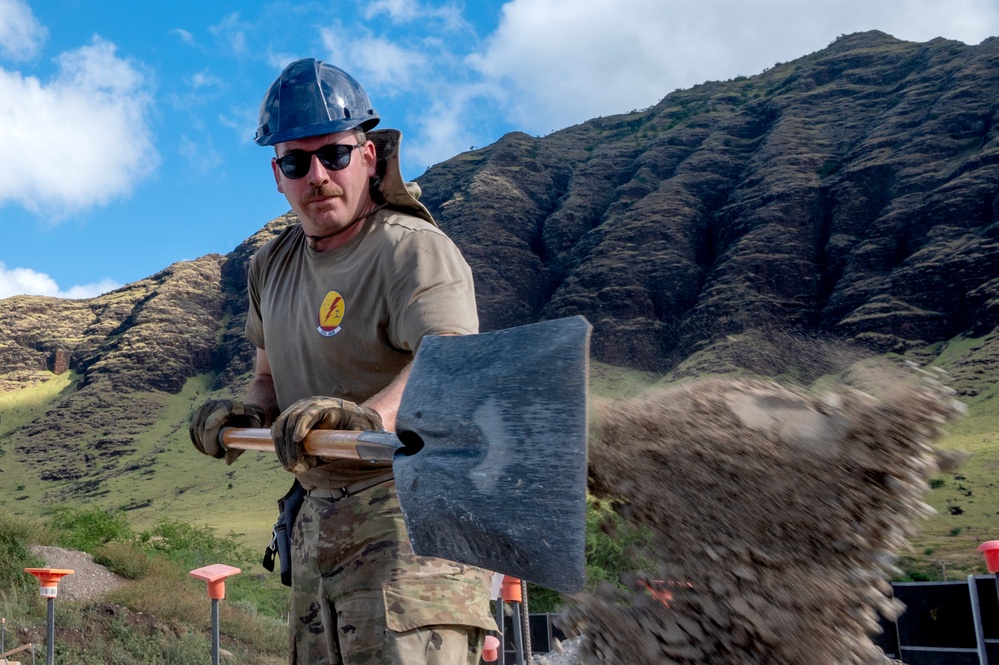 The 145th Civil Engineering Squadron takes on the Pu’uhonua O Waianae Innovative Readiness Training project