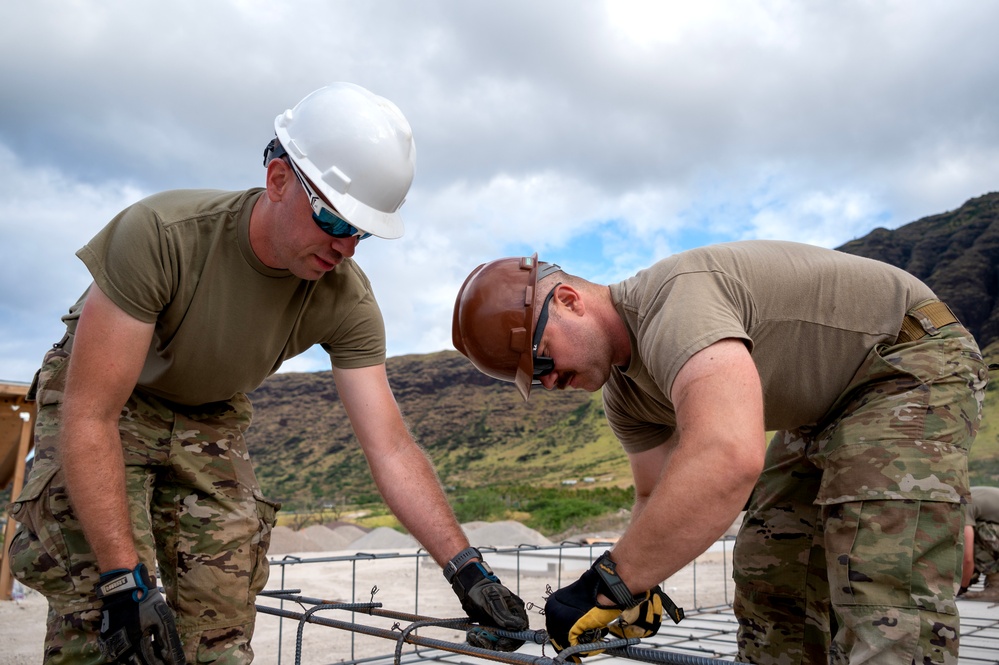 The 145th Civil Engineering Squadron takes on the Pu’uhonua O Waianae Innovative Readiness Training project