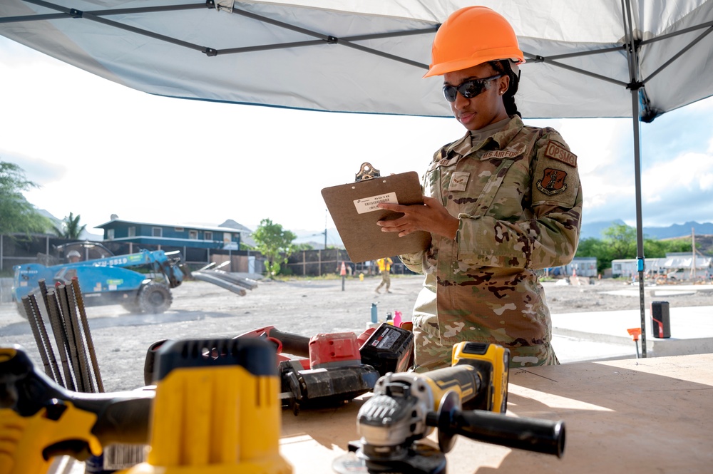 The 145th Civil Engineering Squadron takes on the Pu’uhonua O Waianae Innovative Readiness Training project