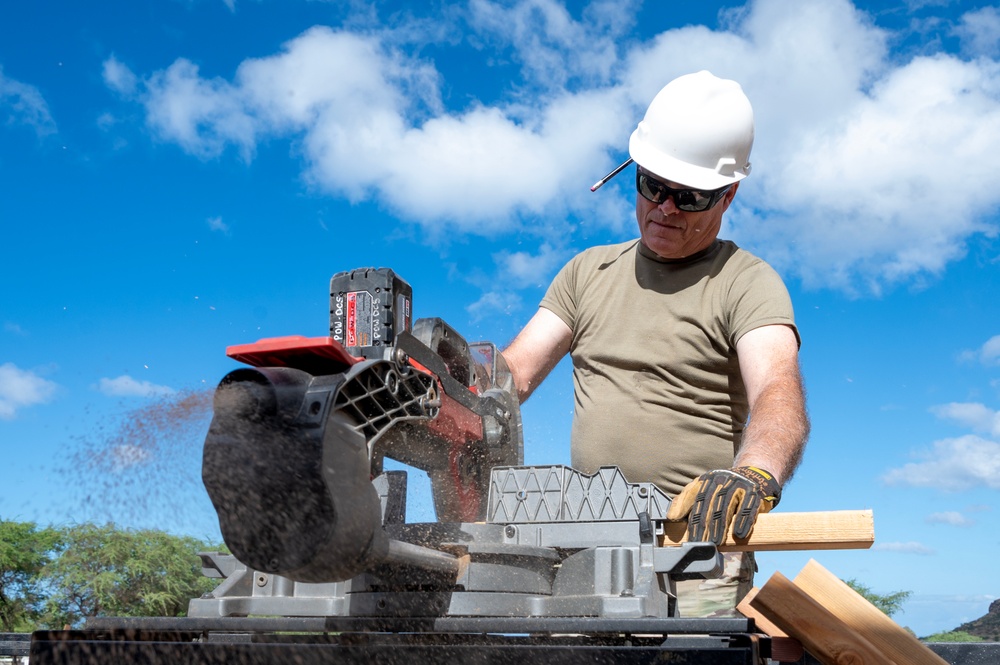 The 145th Civil Engineering Squadron takes on the Pu’uhonua O Waianae Innovative Readiness Training project